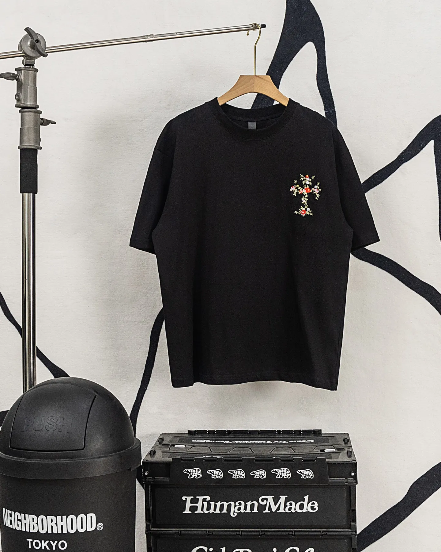 ：H 45 Chrome Hearts CH Black 2026 Authentic 0 Quality os 0 : Sizes: S M L XL